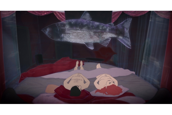 A scene from BLIND WILLOW, SLEEPING WOMAN. A Zeitgeist Films release in association with Kino Lorber.